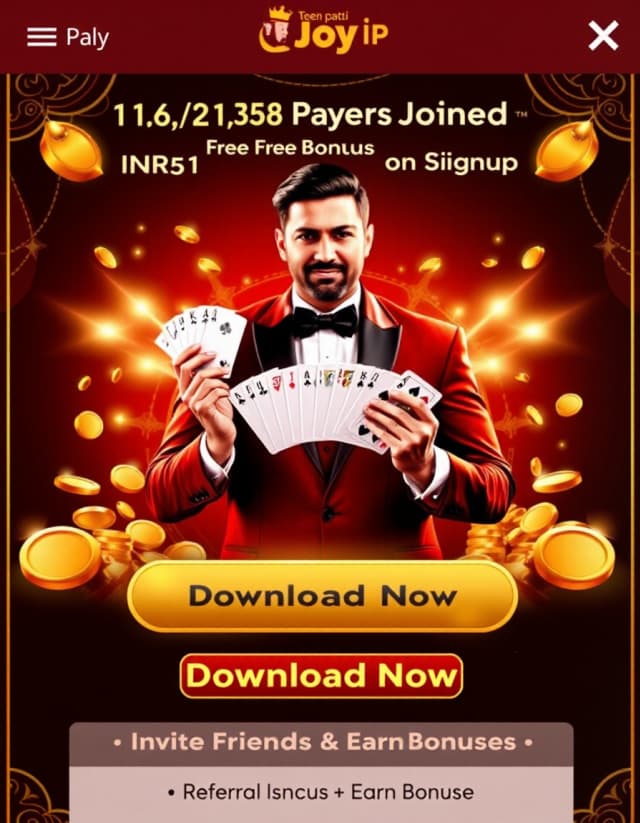 Teen Patti Joy Vip Banner